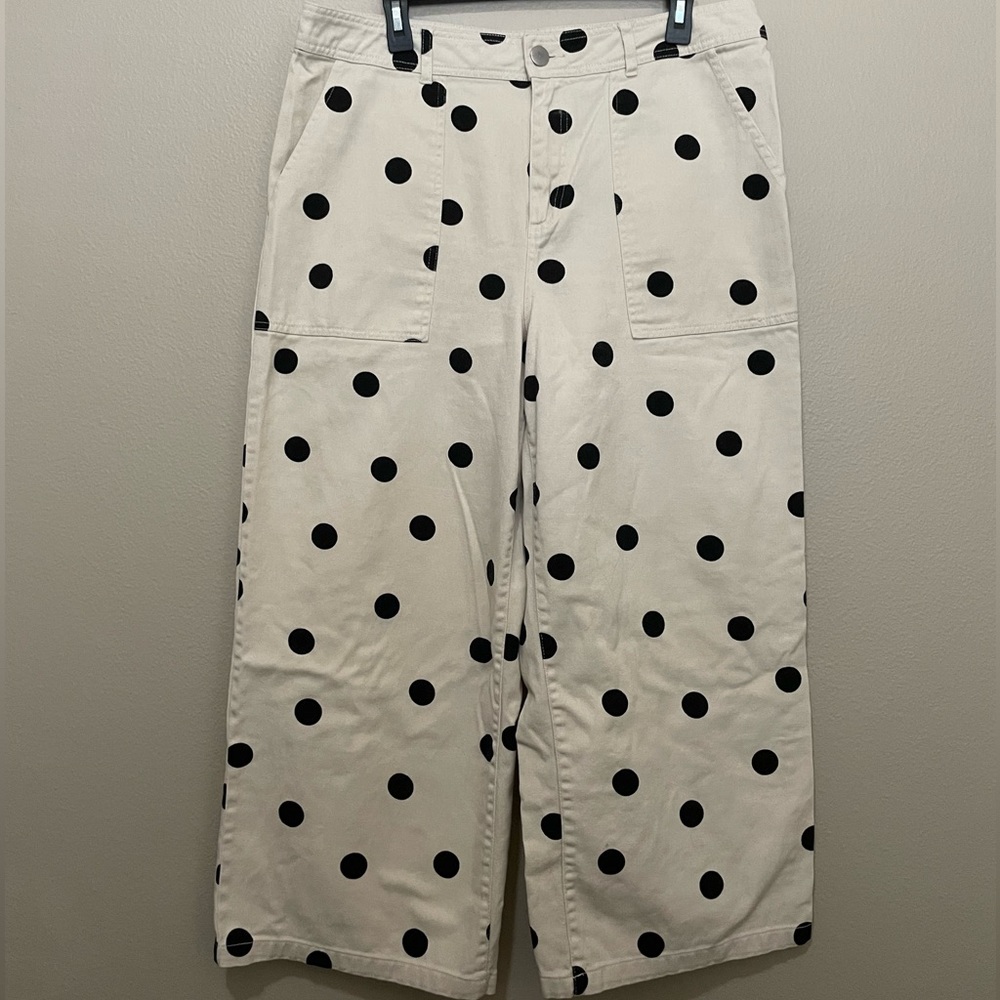 ✨Who What Wear Polka Dot Pants✨